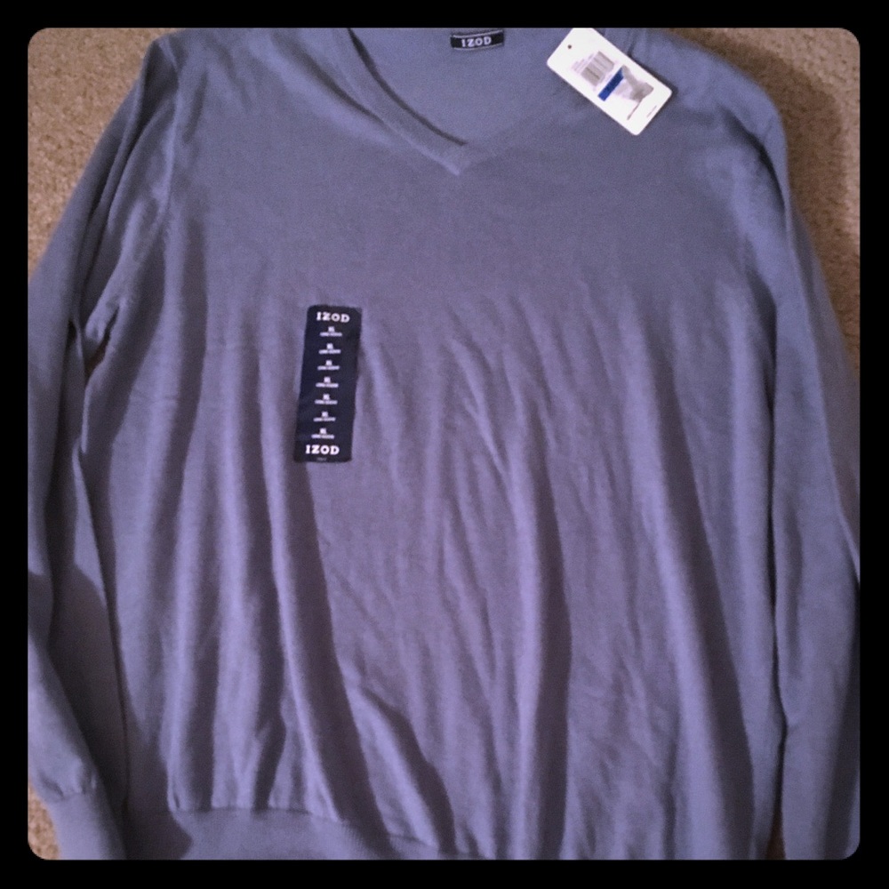 Blue IZOD sweater